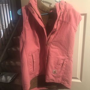 Carhartt women’s vest, pink!